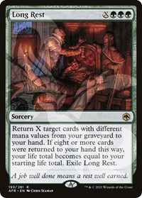 Long Rest, AFR Ampersand Promos