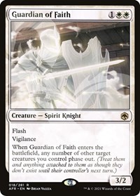 Guardian of Faith, AFR Ampersand Promos
