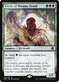 Circle of Dreams Druid, AFR Ampersand Promos