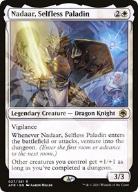 Nadaar, Selfless Paladin, AFR Ampersand Promos