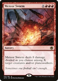 Meteor Swarm, AFR Ampersand Promos