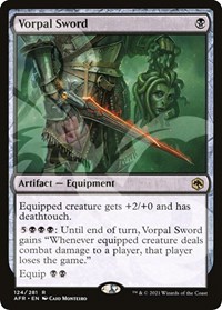 Vorpal Sword, AFR Ampersand Promos