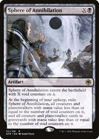 Sphere of Annihilation, AFR Ampersand Promos