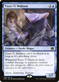 Yuan-Ti Malison, AFR Ampersand Promos