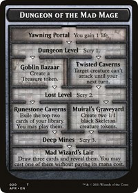 Dungeon of the Mad Mage // Tomb of Annihilation Double-Sided Token, Adventures in the Forgotten Realms