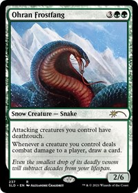 Ohran Frostfang, Secret Lair Drop Series