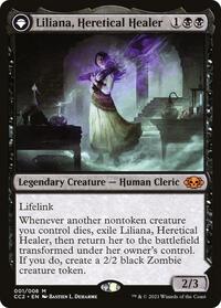 Liliana, Heretical Healer, Commander Collection: Black