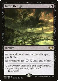 Toxic Deluge, Commander Collection: Black