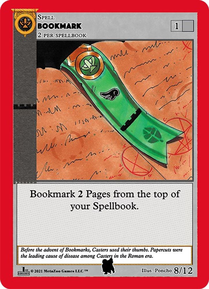 Bookmark (Alpha Iceman), Standard, front