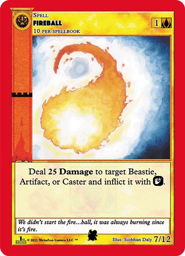 Fireball, Standard, front