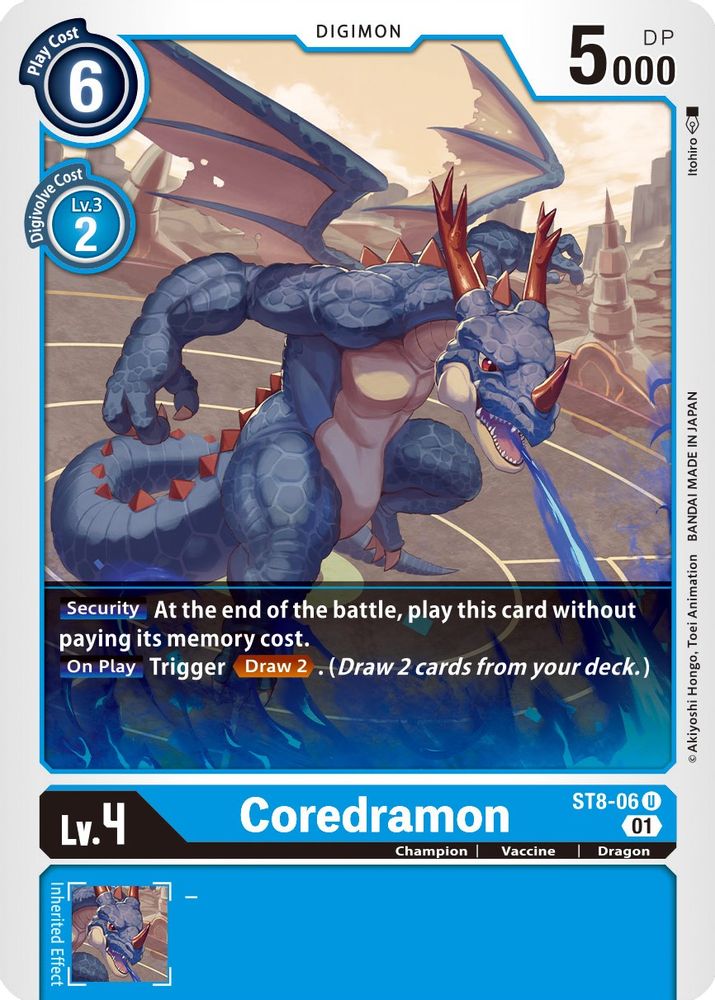 Coredramon, Standard, front