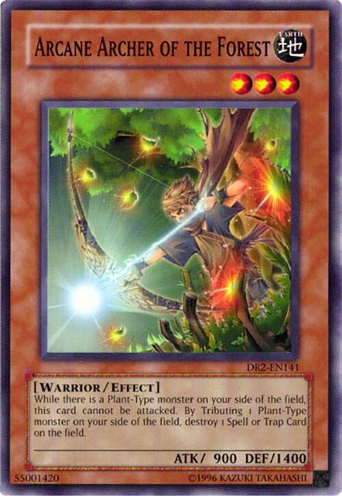 Arcane Archer of the Forest, Unlimited, front