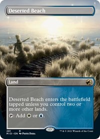 Deserted Beach (Borderless), Innistrad: Midnight Hunt