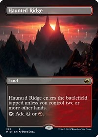 Haunted Ridge (Borderless), Innistrad: Midnight Hunt
