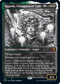 Sigarda, Champion of Light (Showcase), Innistrad: Midnight Hunt