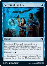 Secrets of the Key, Innistrad: Midnight Hunt