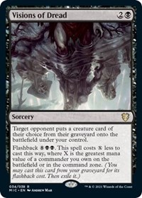 Visions of Dread, Commander: Innistrad: Midnight Hunt