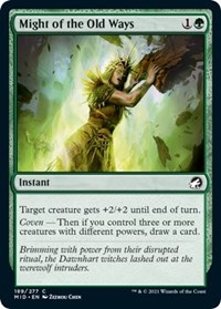 Might of the Old Ways, Innistrad: Midnight Hunt