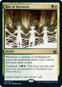 Rite of Harmony, Innistrad: Midnight Hunt