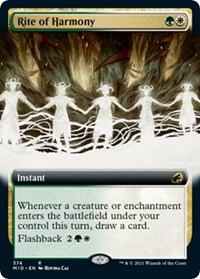 Rite of Harmony (Extended Art), Innistrad: Midnight Hunt