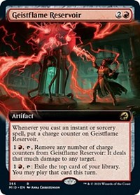Geistflame Reservoir (Extended Art), Innistrad: Midnight Hunt