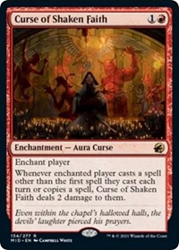Curse of Shaken Faith, Innistrad: Midnight Hunt