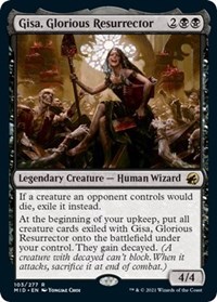 Gisa, Glorious Resurrector, Innistrad: Midnight Hunt