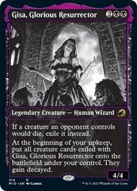 Gisa, Glorious Resurrector (Showcase), Innistrad: Midnight Hunt