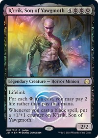 K'rrik, Son of Yawgmoth, Judge Promos