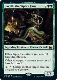 Saryth, the Viper's Fang, Innistrad: Midnight Hunt