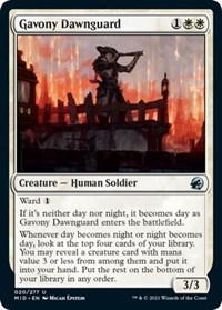 Gavony Dawnguard, Innistrad: Midnight Hunt