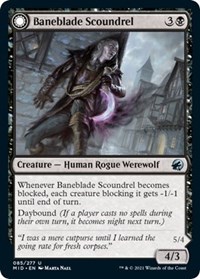 Baneblade Scoundrel, Innistrad: Midnight Hunt