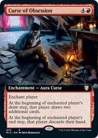 Curse of Obsession (Extended Art), Commander: Innistrad: Midnight Hunt