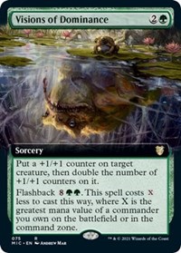 Visions of Dominance (Extended Art), Commander: Innistrad: Midnight Hunt