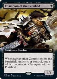 Champion of the Perished (Extended Art), Innistrad: Midnight Hunt