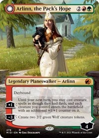 Arlinn, the Pack's Hope (Borderless), Innistrad: Midnight Hunt