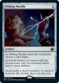Pithing Needle, Innistrad: Midnight Hunt