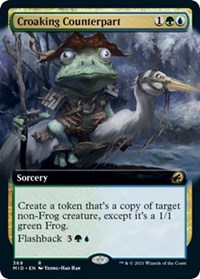 Croaking Counterpart (Extended Art), Innistrad: Midnight Hunt