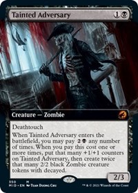 Tainted Adversary (Extended Art), Innistrad: Midnight Hunt