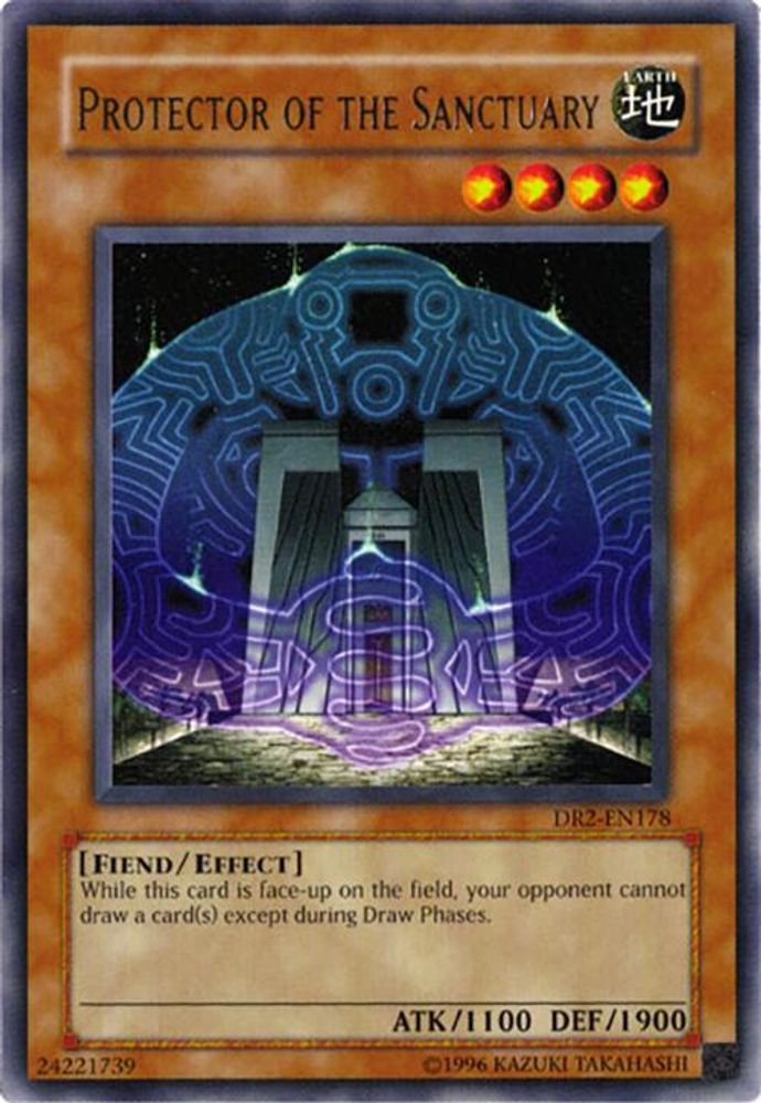 Protector of the Sanctuary, Unlimited, front