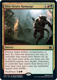 Dire-Strain Rampage, Innistrad: Midnight Hunt
