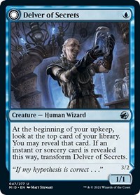 Delver of Secrets, Innistrad: Midnight Hunt