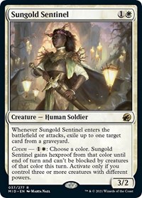 Sungold Sentinel, Innistrad: Midnight Hunt