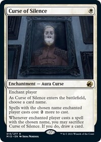 Curse of Silence, Innistrad: Midnight Hunt