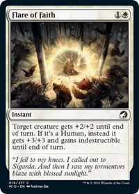 Flare of Faith, Innistrad: Midnight Hunt
