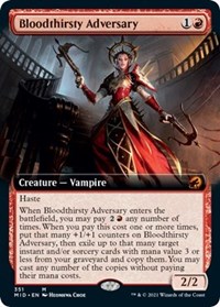 Bloodthirsty Adversary (Extended Art), Innistrad: Midnight Hunt