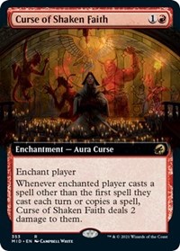 Curse of Shaken Faith (Extended Art), Innistrad: Midnight Hunt