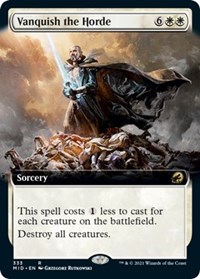Vanquish the Horde (Extended Art), Innistrad: Midnight Hunt