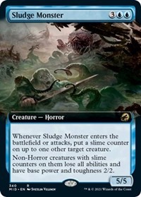 Sludge Monster (Extended Art), Innistrad: Midnight Hunt