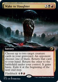 Wake to Slaughter (Extended Art), Innistrad: Midnight Hunt
